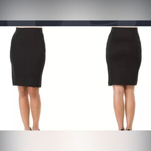 Sociology Classic Black Pencil Skirt